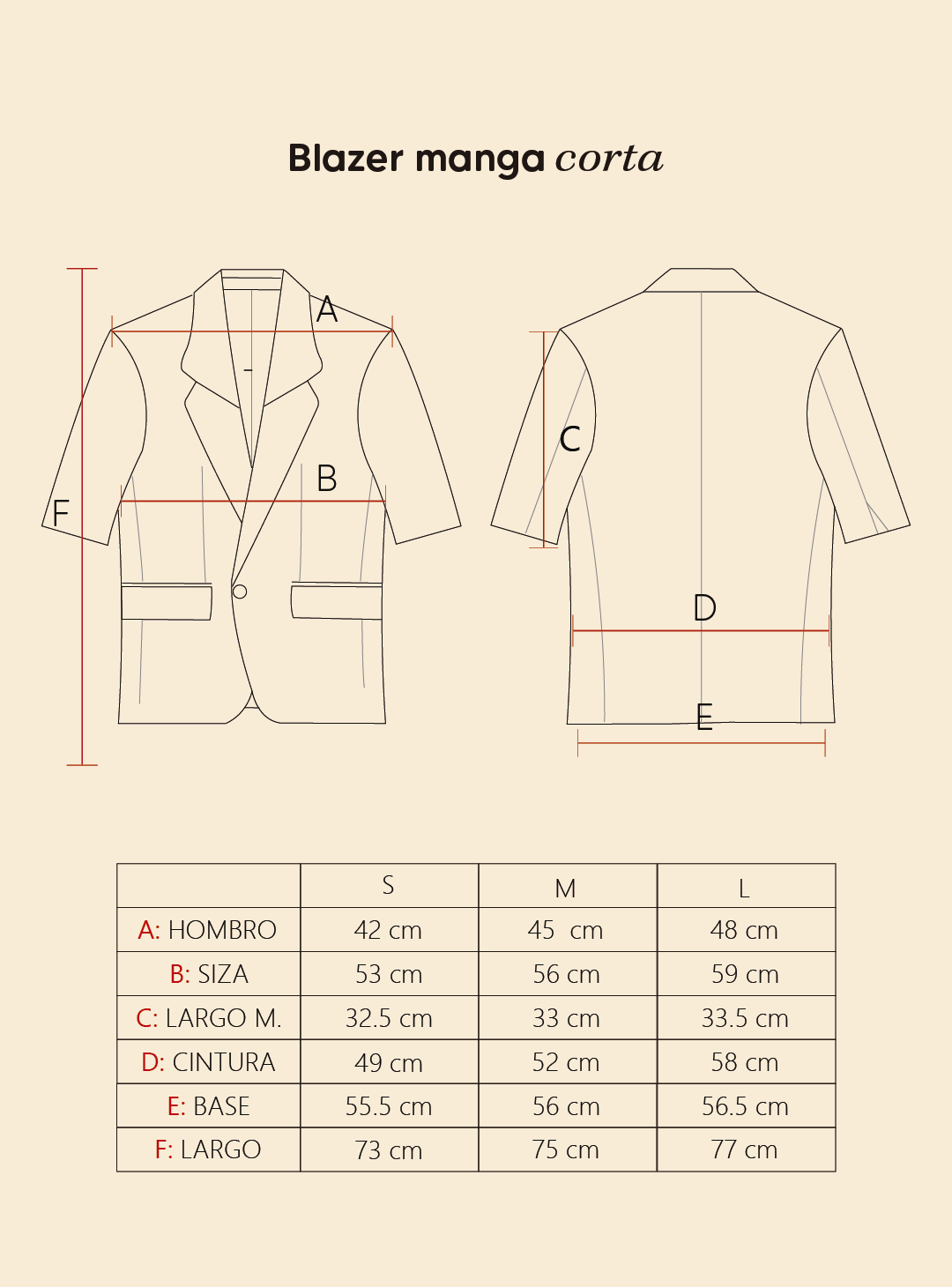 Blazer manga corta - lavanda