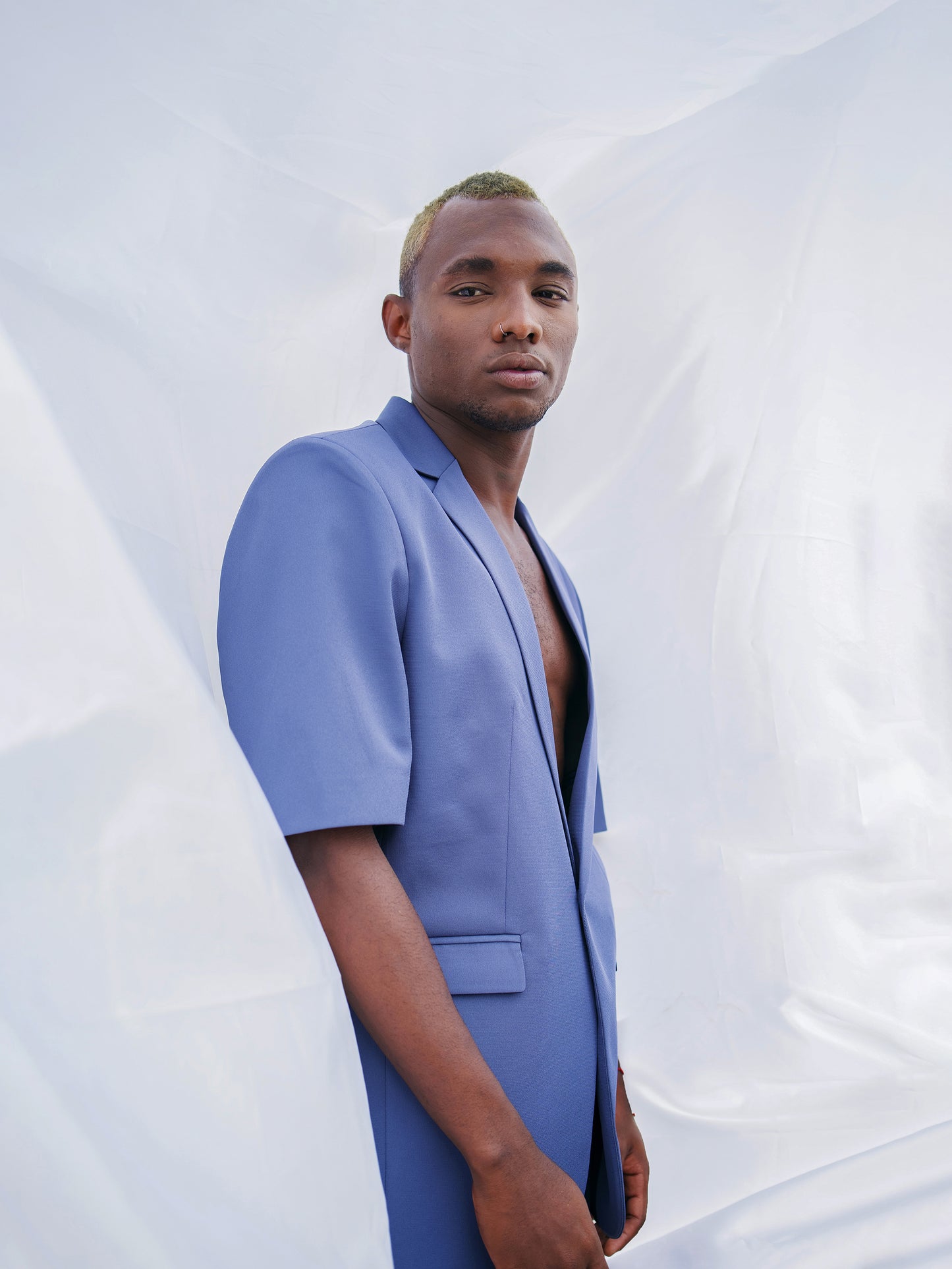 Blazer manga corta - lavanda