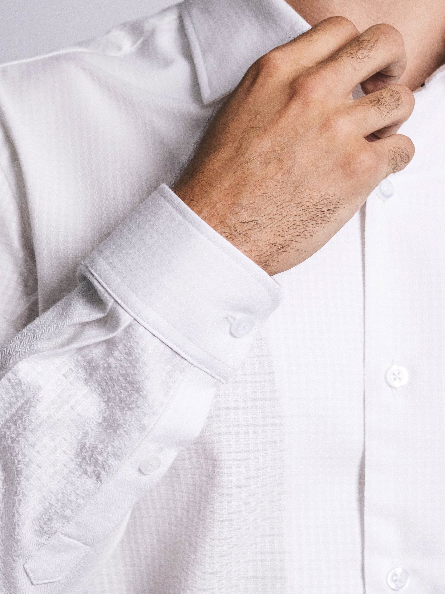 Camisa manga larga - perla