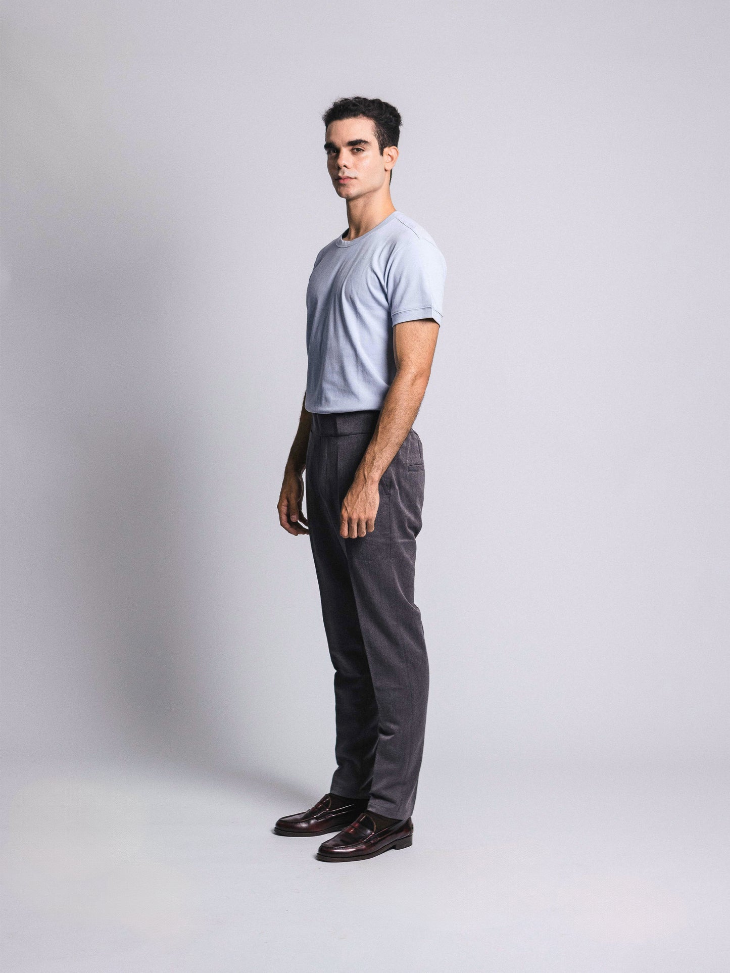 Jogger de vestir 2.0 - plomo