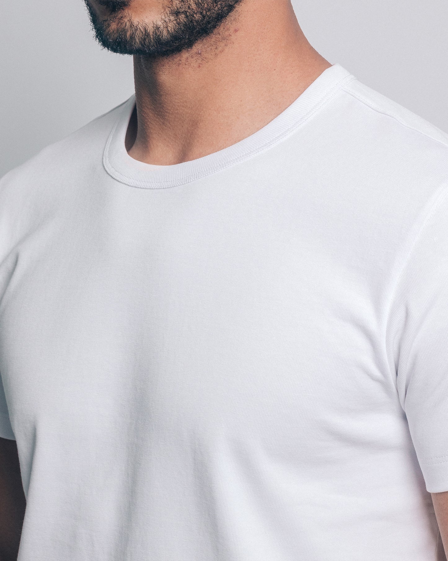 Camiseta heavyweight - blanco