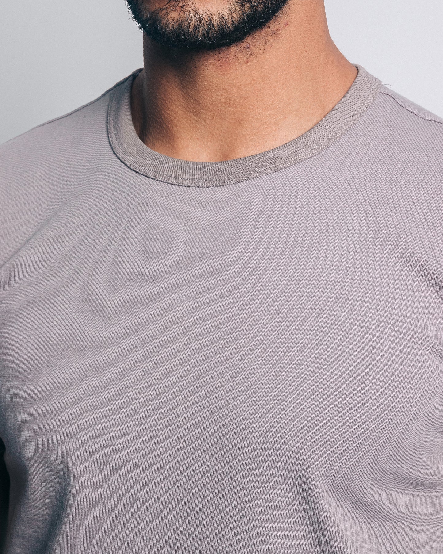Camiseta heavyweight - gris