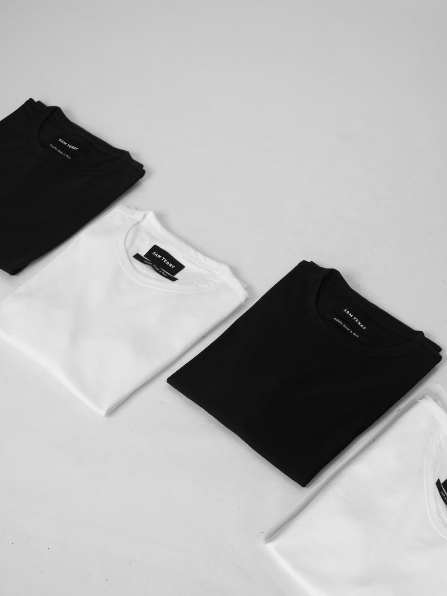 Camiseta heavyweight - negro