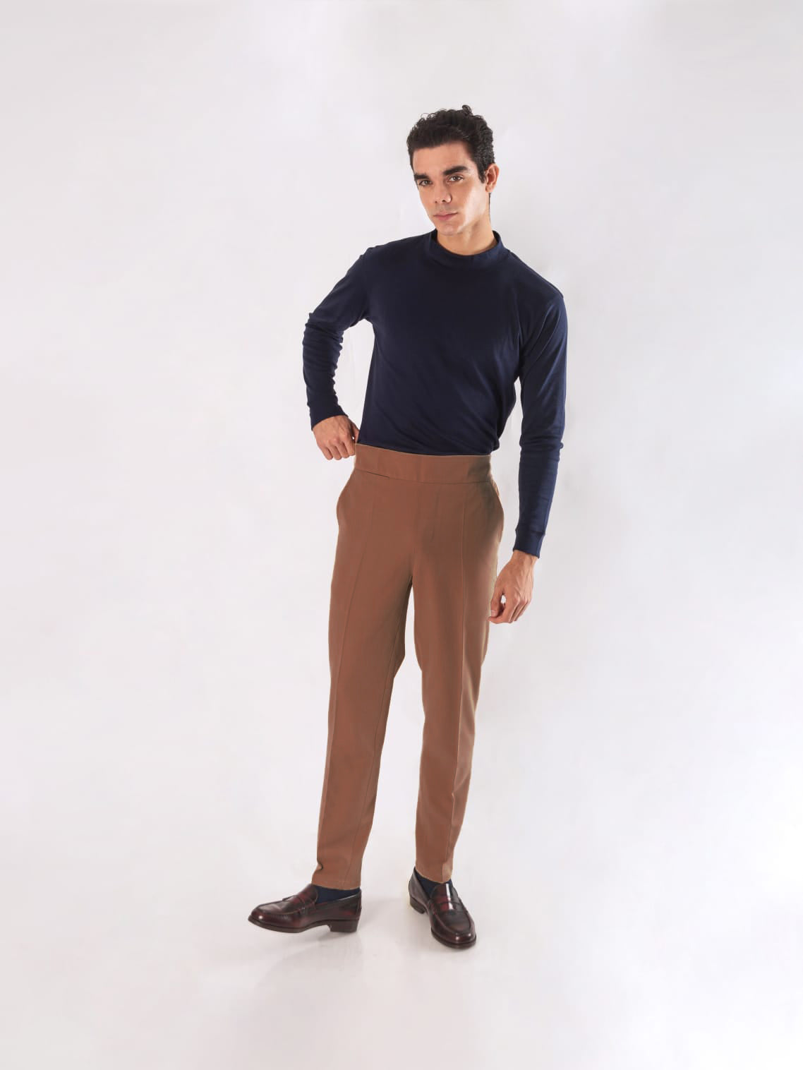 Jogger de vestir 2.0 - camel