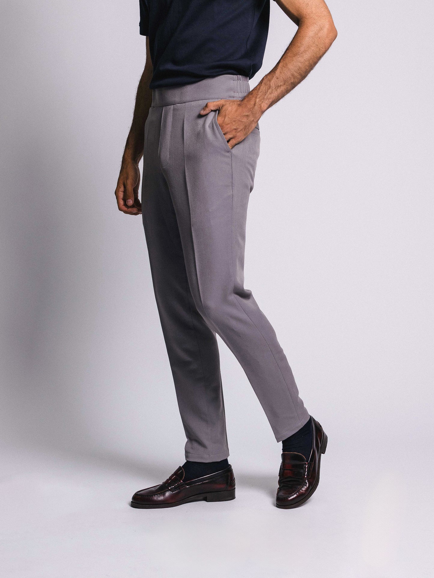 Jogger de vestir 2.0 - gris