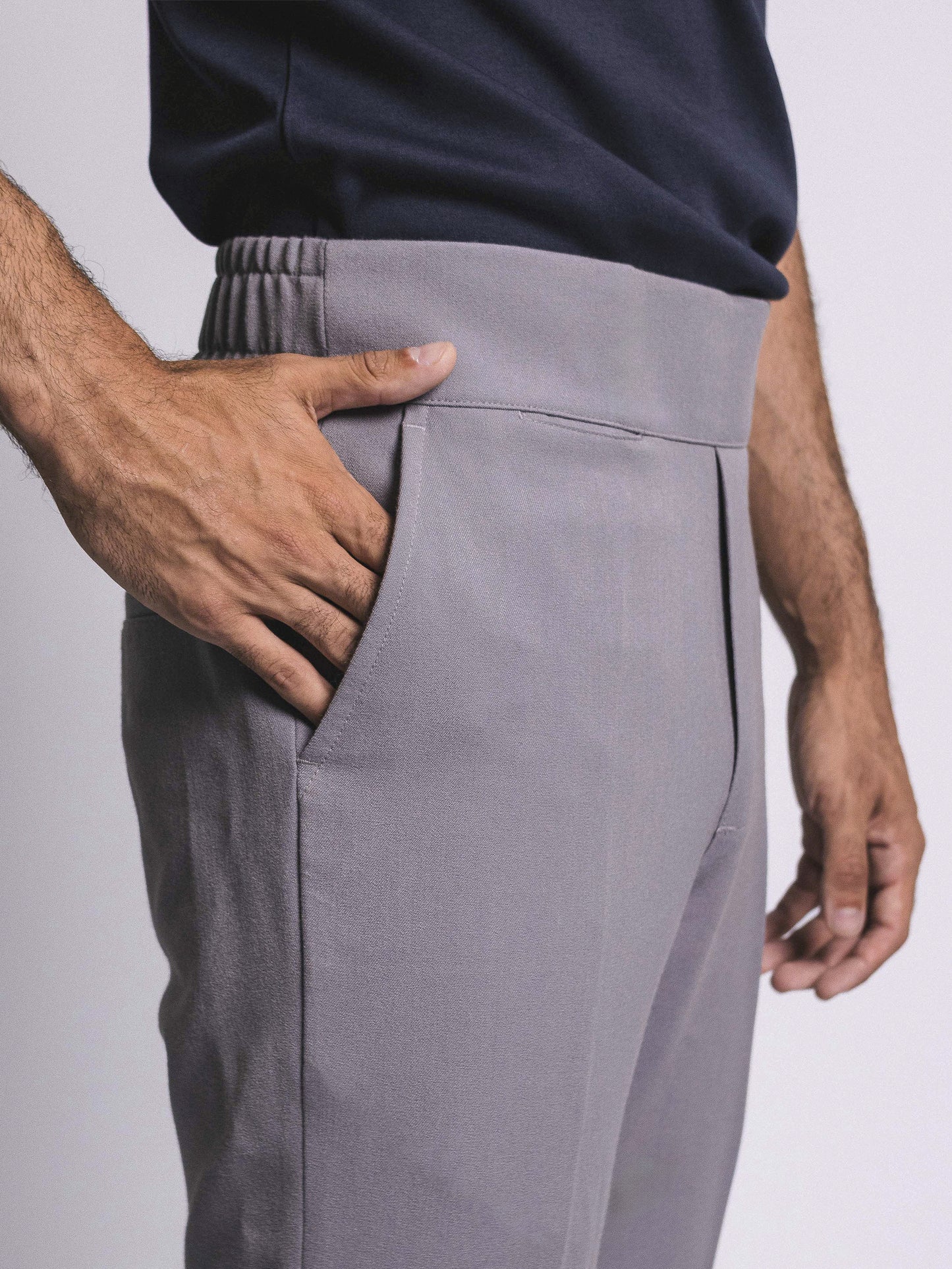 Jogger de vestir 2.0 - gris