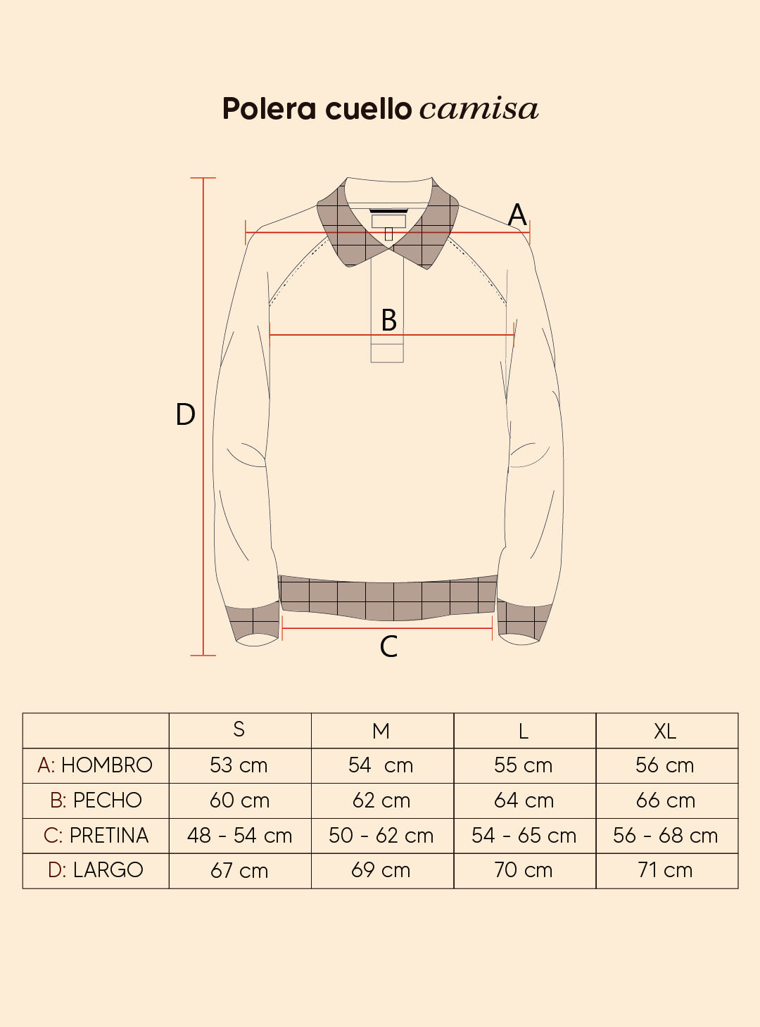 Polera cuello camisa - celeste