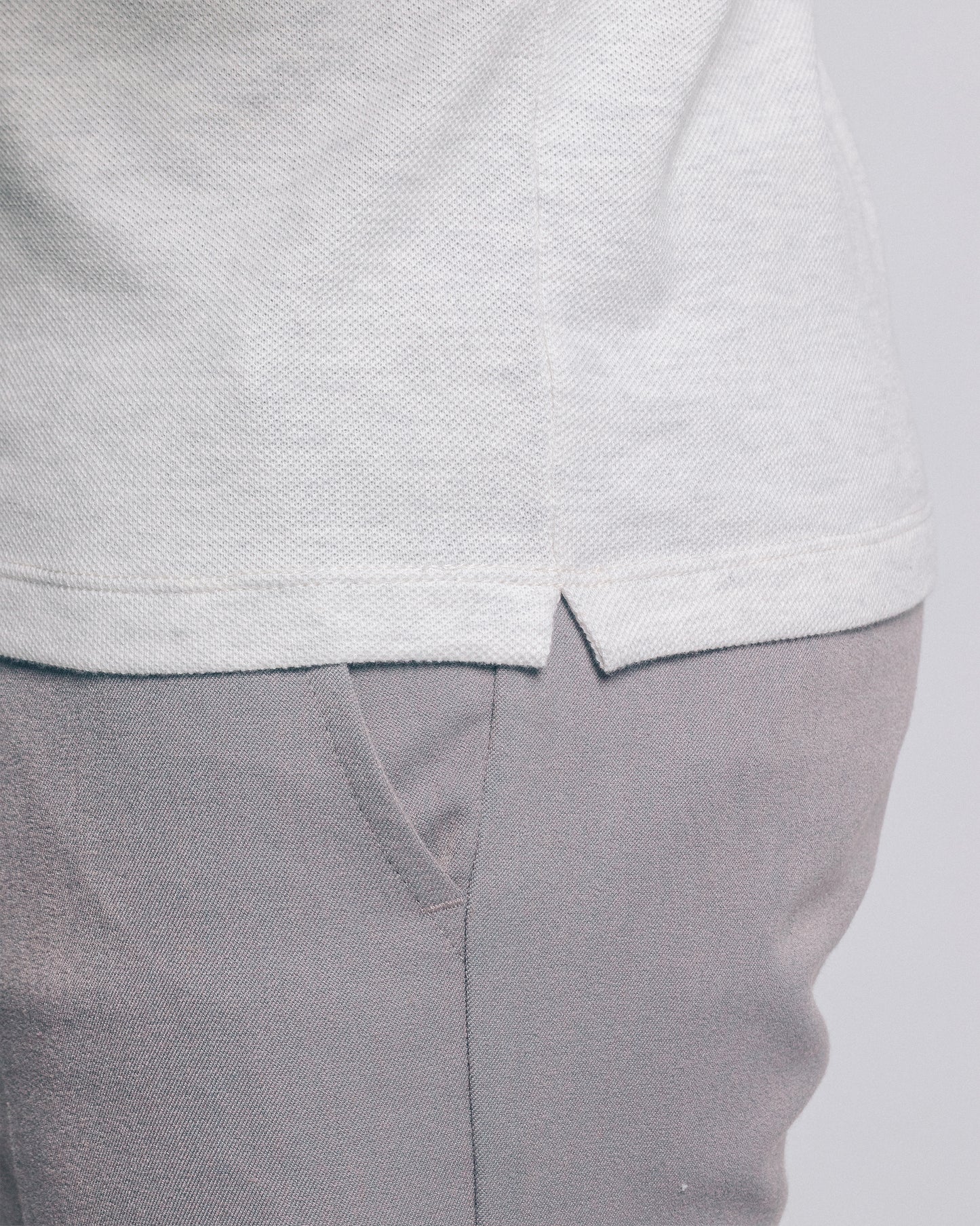 Camiseta henley - melange