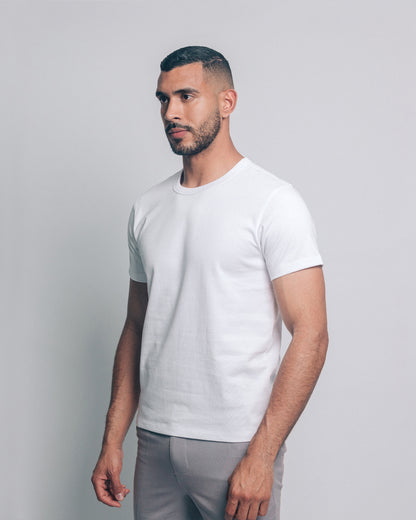 Camiseta heavyweight - blanco
