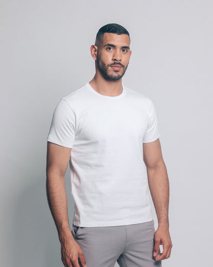 Camiseta heavyweight - blanco