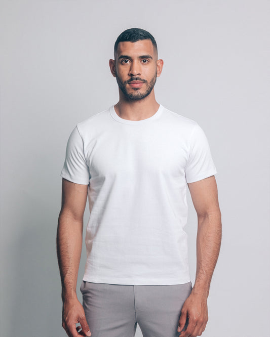 Camiseta heavyweight - blanco