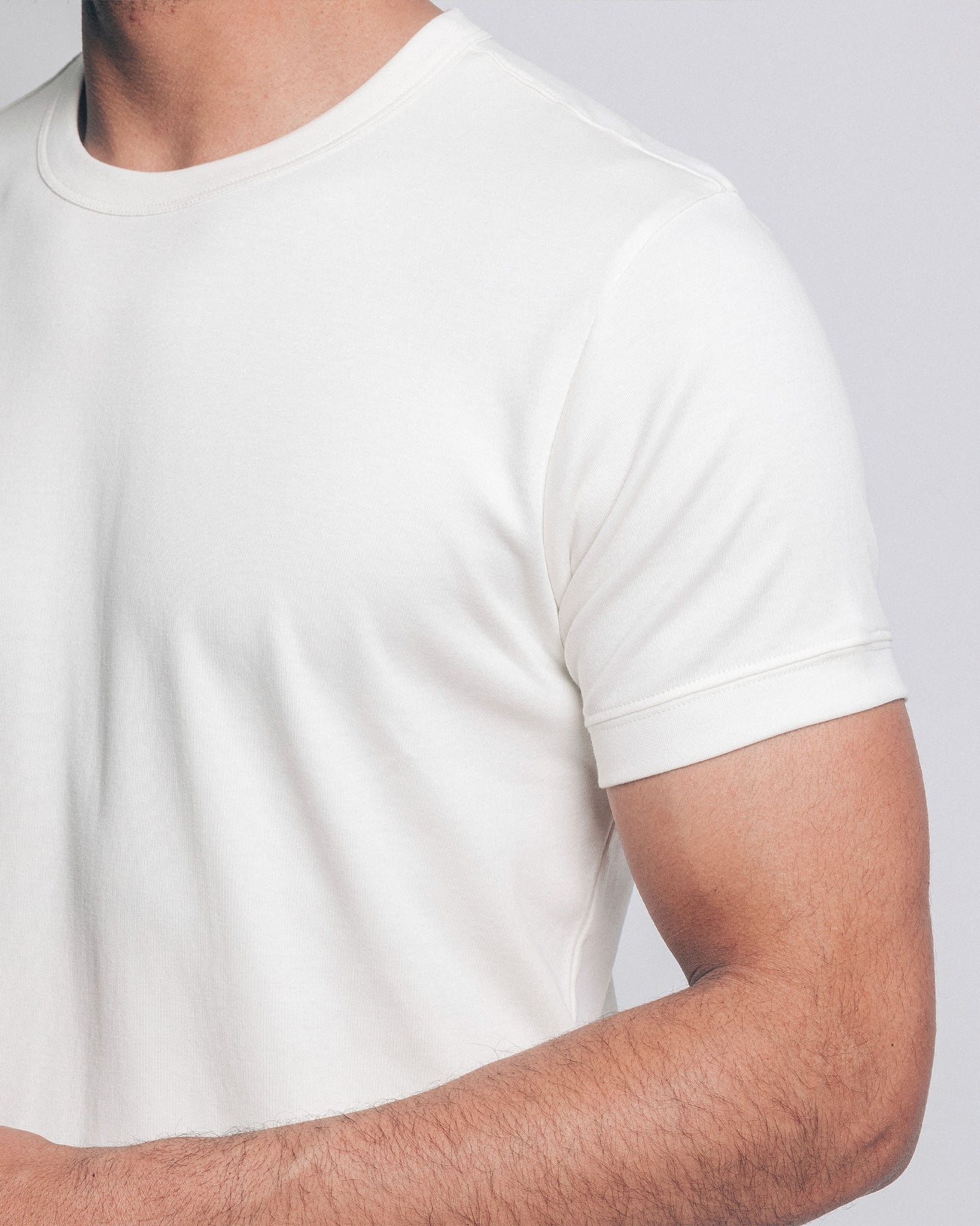 Camiseta básica de pima - blanco