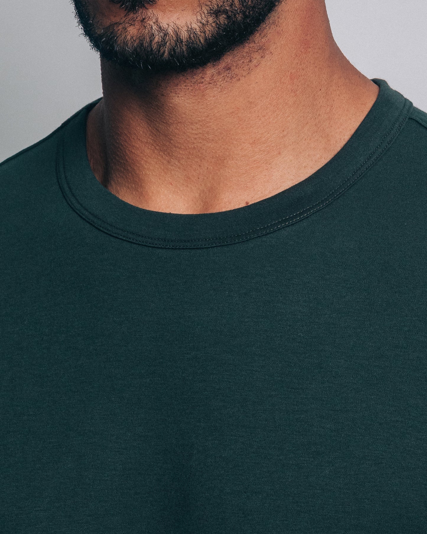 Camiseta básica de pima - verde