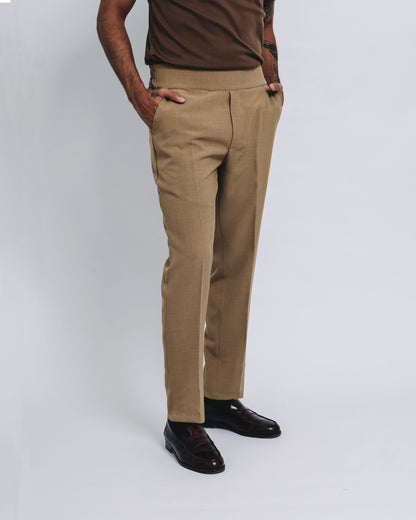 Jogger de vestir 2.0 - beige oscuro