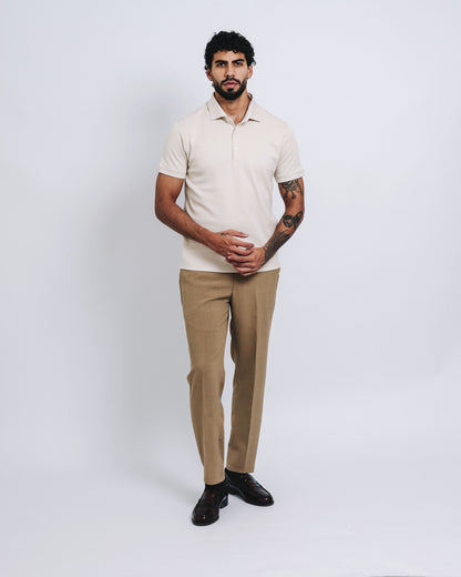 Jogger de vestir 2.0 - beige oscuro