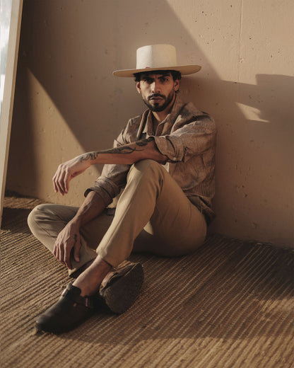 Jogger de vestir 2.0 - beige oscuro