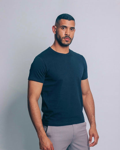 Camiseta heavyweight - blue navy
