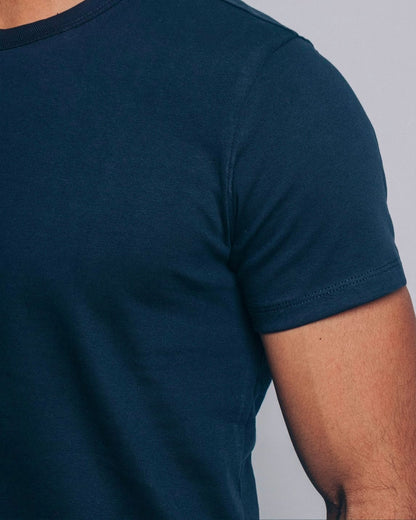 Camiseta heavyweight - blue navy