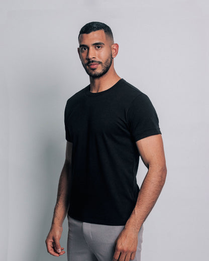 Camiseta básica de pima - midnight