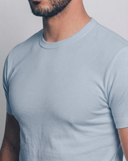 Camiseta heavyweight - ash blue