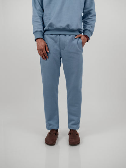 jogger c/ franja lateral - celeste