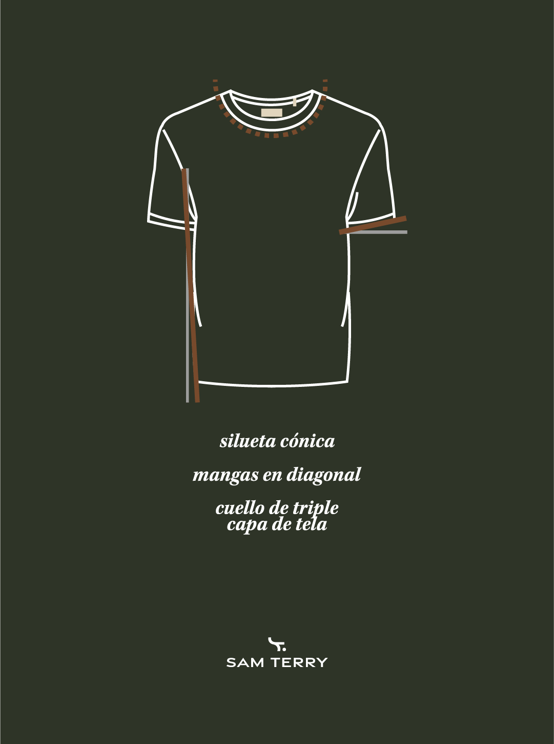 Camiseta básica de pima - azul turquesa