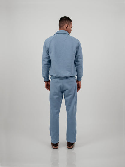 jogger c/ franja lateral - celeste