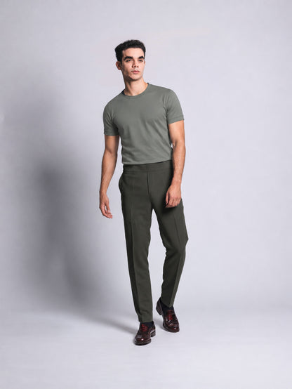 Jogger de vestir 2.0 — olivo