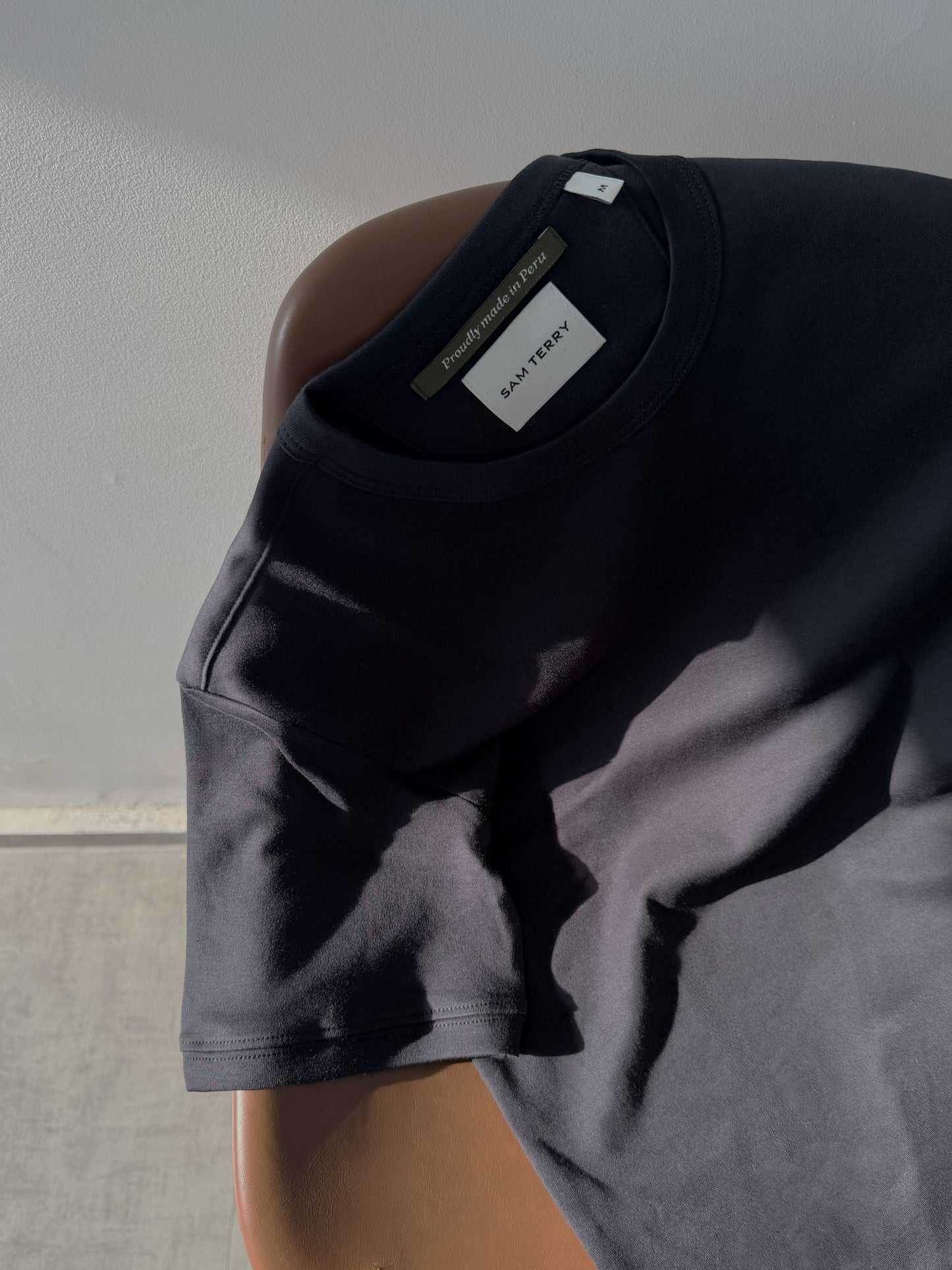 Camiseta básica de pima - midnight