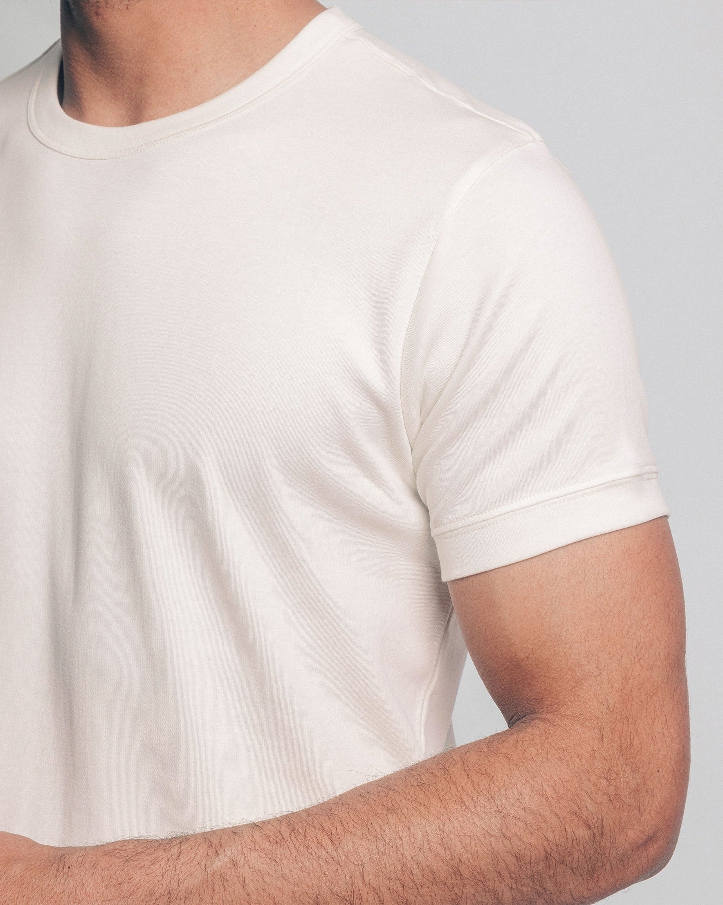 Camiseta básica de pima - soft nude