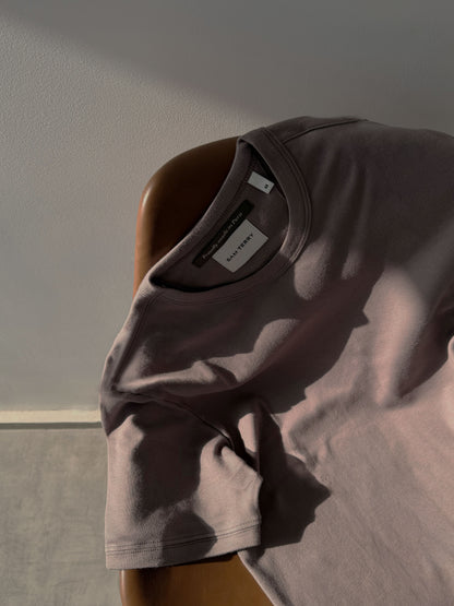Camiseta básica de pima - taupe