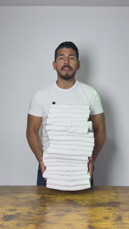 Camiseta heavyweight - blanco